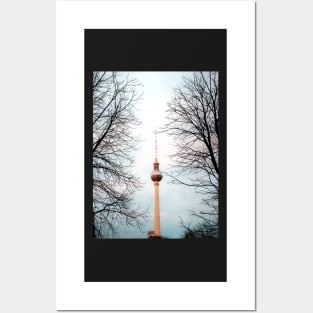 The Television Tower, Berlin Posters and Art